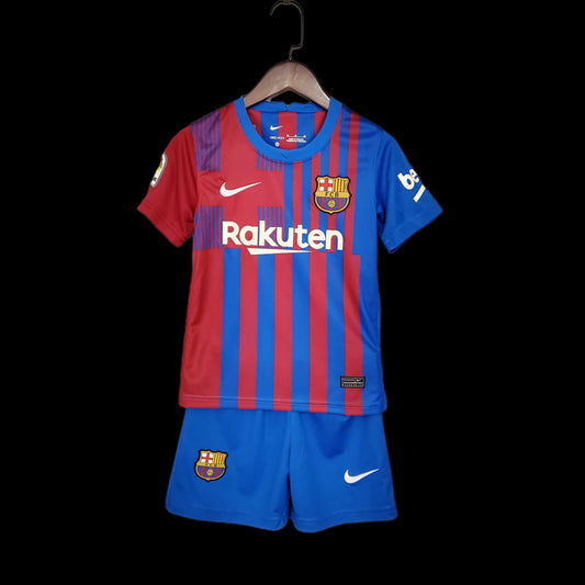 FC Barcelona 21/22 Home Kids Set