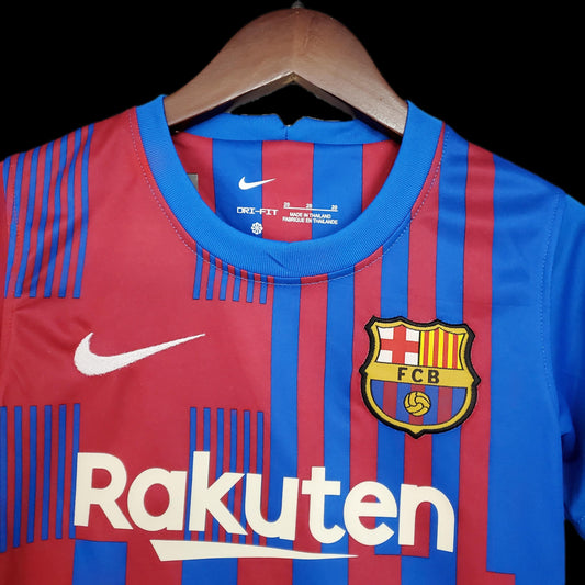 FC Barcelona 21/22 Home Kids Set