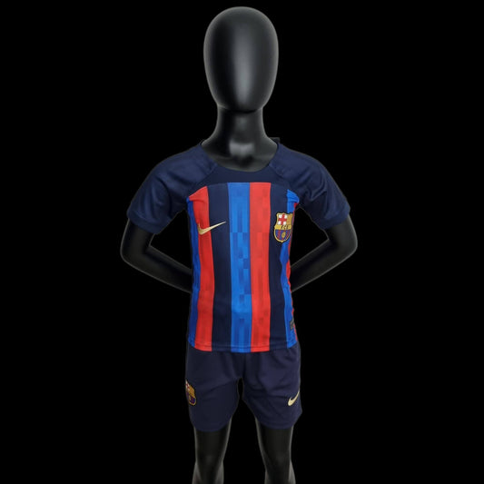 FC Barcelona 22/23 Home Kids Set